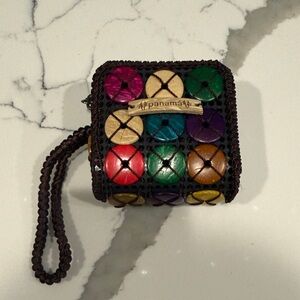 Panamá Colorful Mosaic Wristlet Coin Purse